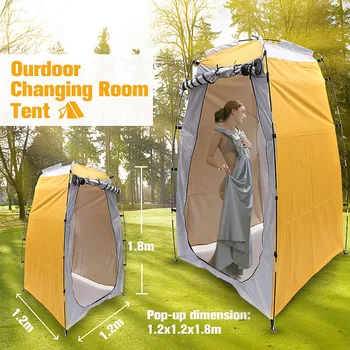 Portabil Sus de Confidențialitate Adăpost pentru Scăldat Toaletă Schimbarea Cort de Camping Cameră, Piscină în aer liber Gadget 2020 Alpinism Accesorii #GM
