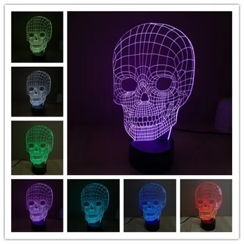 3D lampa cadou creativ a DUS acril, treptat, lumina de noapte Lampă de Masă Lumină de Noapte Pentru Copiii Usb Led Lampa 3d
