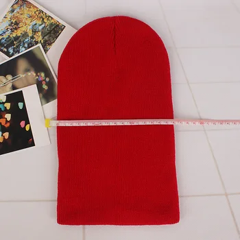 Noi Pălării de Iarnă Unisex Femei Bumbac Solidă de Vânzare Fierbinte HIP HOP Pălărie Tricotate Pentru Barbati Femei Cald Iarna Schi Capace Chelioși Căciuli