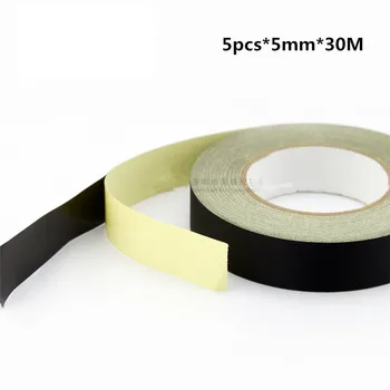 5pcs*5mm*30M ignifuge Izola Acetat de Bandă, Singur Adeziv pentru Cablu, tv LCD Condensator Folie de Izola
