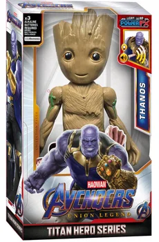 Noul Super-erou Marvel Avengers Figura Papusa 30 cm cu Sunet de Lumină Spiderman, Iron Man, Hulk Thanos Pantera Groot Cadou pentru Copii