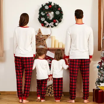 Noi Anul 2020 Crăciun Familia Fatehr Fiu Mama De Familie Haine De Potrivire Fiica Bărbați Femei Copilului Pijama Set Haine