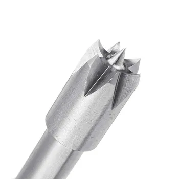 DANIU 1buc 6mm Coadă Plum Blossom Degetar Burghiu Centru din Oțel Inoxidabil pentru Mini Strung Raplacement Piese