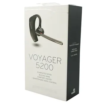 NOUL Plantronics Voyager 5200 Cască fără Fir Bluetooth de Reducere a Zgomotului de Afaceri Cască SOFTWARE-ULUI tehnologia WindSmart