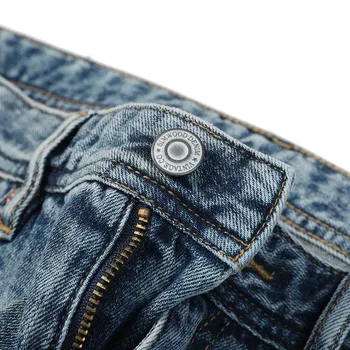 SIMWOOD 2021 Primăvara anului Nou Slim-Fit Conic Tivi Blugi Denim Bărbați Plus Dimensiune Casual, de Înaltă Calitate Jean de Îmbrăcăminte de Brand SK130116