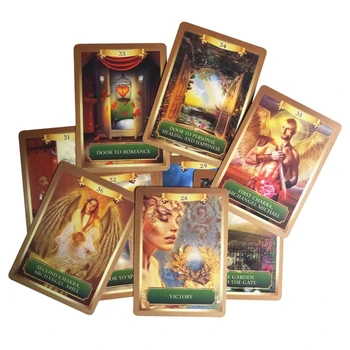 Energie Carduri Oracle Versiunea în limba engleză Tarots 53-Punte Carte Divinație Tabla de Joc N58B