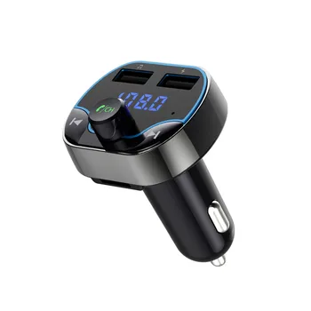 Wireless Bluetooth Transmițător FM Modulator HandsFree Car Kit Radio Adaptor Incarcator USB MP3 Player de Muzică Pentru iPhone Samsung #30