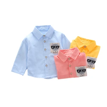Copii Baieti Bluza Camasa Barbati Camasa de Primăvară Toamnă Lungă cu mâneci Subțire de Copil din Bumbac Tricouri cu Guler de Toamna pentru Copii Bluze
