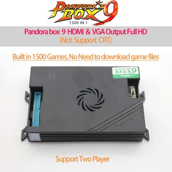 2 Player Original Pandora Box 9 copia SANWA Joystick,HAPP comutator Buton pentru DIY Masina de Arcade Cabinet de Casa cu Manual