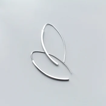 La Monada Design U Hang Hoop Cercei Pentru Femei Din Argint 925 Femei Frumoase Design De Bijuterii Cercei Hoop Cercei Argint 925