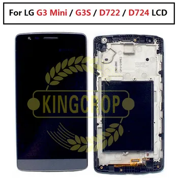 Pentru LG G3 Mini Display LCD Cu Rama Digitizer Inlocuire pentru LG G3 S Ecran LCD G3S D722 D724 Ecran Tactil LCD