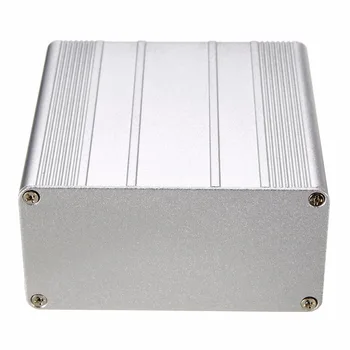 100x100x50mm Aluminiu Proiect Electronic Caz PCB Instrument Cutie Cabina de Caz DIY cu Șuruburi