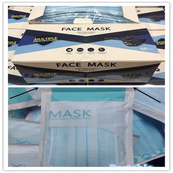 Vara Subțire și ușor masca de fata ambalate Individual în Cutii de Unică folosință masca de fata mascarilla masque mondkapjes livrare gratuita