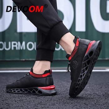 Noi de Calitate din Piele Adidasi Springblade Pantofi de Alergare Jogging Non-alunecare rezistent la apa Rula Pantofi Sport pentru Barbati 2018 Dimensiunea 44