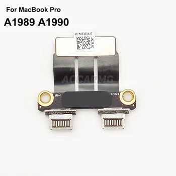 Aocarmo Pentru MacBook Pro A1989 A1990 USB Port de Încărcare Încărcător Dock Port de Încărcare Cablu Flex Piese de schimb