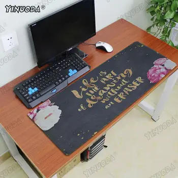 Yinuoda de Lux Elegant Wallpaper pentru Desktop Girly birou mat Calculator Laptop Anime Mouse-ul Mat Personalizate Gaming mouse pad cadou
