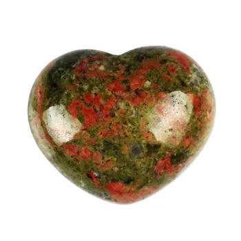 Ziua îndrăgostiților Prezent 30mm Naturale Jasp Roșu Turcoaz, Ametist Inima de Vindecare Reiki, Feng Shui, Cristale, pietre Iubitului Cadou