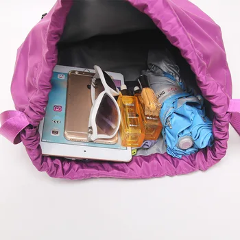 2020 nou Cordon Geanta Rucsac de Călătorie femei nailon impermeabil pachet gura rucsac pliabil de mare capacitate sac de depozitare