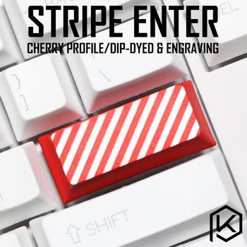 Noutatea cherry profil dip dye sculptura pbt tastelor pentru tastatura mecanica cu laser gravat legenda stripe introduceți negru rosu albastru