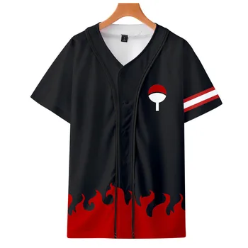 3D Naruto harajuku tricou barbati Anime 3d imprimat tricouri streetwear haine cu maneci scurte baseball tricou Naruto Topuri tricou 4XL