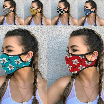 Reutilizabile Pânză Masti de Fata Lavabil Acoperitoare de Față, mai Ușor de Respirație Nas Gura Măști pentru a Călători Poluarea cu Praf de Protecție