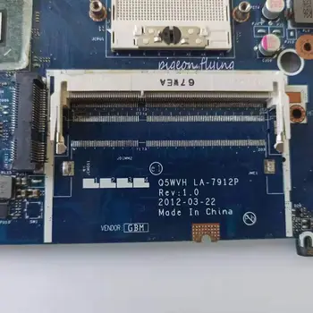 V3-571G E1-571G placa de baza Placa de baza pentru laptop Acer V3-571 E1-571 Q5WVH LA-7912P HM77 GPU: GT620/630/710 2GB DDR3 test OK
