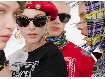 JackJad 2019 Moda Vintage Cool Pătrat Stil Nituri Ochelari De Soare Femei Bărbați Gradient De Design De Brand Ochelari De Soare Oculos De Sol 4358
