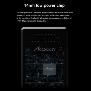 Accsoon CineEye Aer 5G WIFI Transmisie Wireless 1080P Transmițător Pentru iPhone, Andriod Telefon Video Mini HDMI Dispozitiv de Transmisie