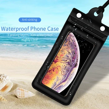 Essager Impermeabil Caz Pentru iPhone 11 Pro Xs Max Xr de Protecție Husă de Telefon de Înot de Apă-dovada