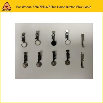 10BUC/LOT Nou de Înaltă Calitate Butonul Home Buton Cheie Cablu Flex Pentru Iphone 7/7/8/8G/7Plus/8Plus Button Acasă Cablu Flex de Asamblare