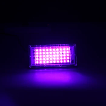 50W LED UV Germicide Lampa de Inundații Lumina Reflectoarelor Proiector Grădină în aer liber Lampa de Perete Strada Reflector cu Led-uri Lumina