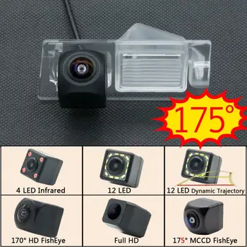 175 Grade Fisheye MCCD 12 LED Full HD, Wireless, Parcare Monitor Auto Reverse Camera Pentru Jeep Cherokee 2016 2017 2018 KL Renegat