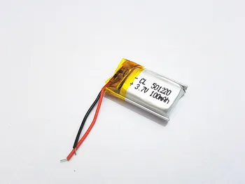 10buc 3.7 V 100mAh 501220 Litiu-Polimer Li-Po, li-ion Reîncărcabilă de celule de Baterii Pentru Mp3 MP4 MP5 GPS mobil