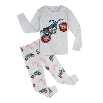 Copii Băieți Set de Pijama Copii, Crăciun, Halloween Sleepwear Copilul de Iarna Complet Maneca îmbrăcăminte de noapte pentru Sugari Dinozaur Rechin Pijamale