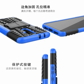 Pentru Xiaomi Redmi De Caz 9 Nota 9 Pro Robot Grele Colorate Din Cauciuc Siliconic Greu Protector Caz Pentru Redmi 9 Capac Pentru Redmi 9
