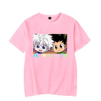 Anime Hunter X Hunter Gon si Killua Grafic Tricouri femei Kawaii Bluze T-shirt Anime Killua Zoldyck Tricou Harajuku Tricou Unisex
