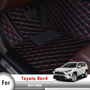 Covoare Auto Covorase Pentru Toyota Rav4 XA50 50 2019 2020 Auto Interior Huse Accesorii Impermeabil Proteja Covoare din Piele Rav 4
