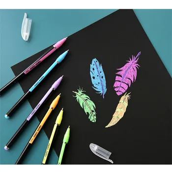 BalleenShiny 12/16/18/24BUC Culori Pix cu Gel Copii Desen Stilouri Arta Pentru Albumul Album de Pictura Instrument de Educație Copil Jucărie de Copil Cadou