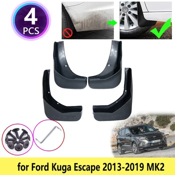 Pentru Ford Kuga Scape MK2 2013 2016 2017 2018 2019 Apărători de noroi Mudflap Aripa Noroi Paznici Splash Accesorii pentru Roți