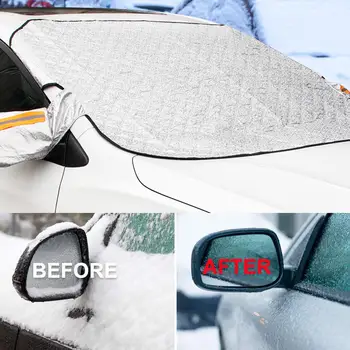 Parbrizul mașinii stratul de Zăpadă 9pcs Magneti Anti-îngheț parasolar Capac Protecție Auto Universal de Îmbrăcăminte Masina SUV Fereastra de Zăpadă