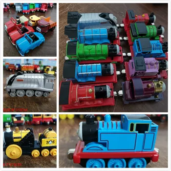 Turnat Sub Presiune, Metal Tren Magnetic Trenuri De Jucărie Rezervor Motor Trackmaster Jucărie Pentru Copii, Copii Mici, Mașină De Cadou De Crăciun