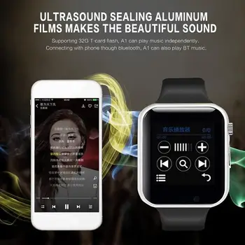 Ceas inteligent Ceas de Sincronizare Notificatorul Suporta SIM Card TF de Conectivitate pentru Apple Pentru Iphone, Telefon Android Smartwatch