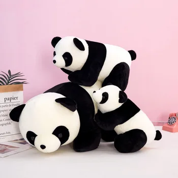 60cm Panda de Pluș Umplute de Animale Drăguț Papusa Bebelus Gigant Animale de Jucărie Perna Păpuși de Desene animate Fete, Cadou de Ziua de nastere Pentru Copii