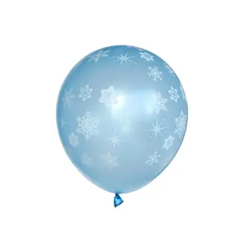 132pcs Fulg de nea Balon Ghirlanda Arc kit Petrecere de Ziua de Gheață Zăpadă Regina Balon de Metal Copil de Dus Decor de Crăciun Globos