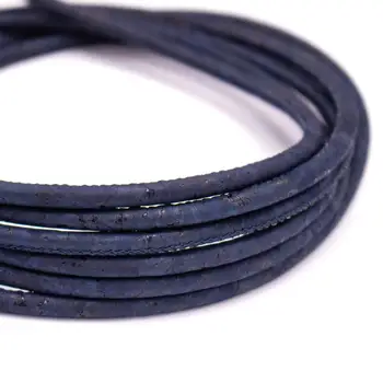 10meter albastru Inchis aproximativ 5 mm rotund plută cablu COR-596