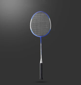 2 buc/lot Cuplu Aliaj de Fier de Formare Rachete de Badminton Racheta Greutate de Lumină Sport Cu Sac Set de Badminton Pentru Adulti Adolescenti