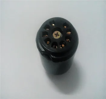 4buc Bachelită tub priza TS-9-G 9 pini Pin de aur pentru amplificator bord 12AX7/6DJ8/ECC82/6922