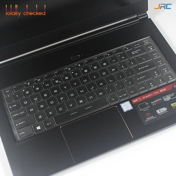 Ultra subtire TPU Keyboard Piele Capac Protector Pentru MSI GS65 Stealth Subțire 15.6 Inch Laptop de Gaming GS 65 de ani (2018 Presă)