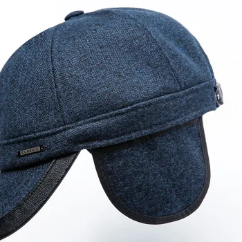Toamna Iarna Cald Pălării Pentru Bărbați Șapcă De Baseball New Sosire Se Ingroase Sport Capace Cu Clape Pentru Urechi Casual Pălărie