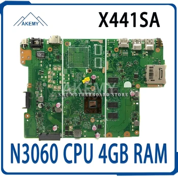 X441SA MAIN_BD.N3060/CA N3060 CPU 4GB RAM 90NB0CC0-R00040 REV 2.1 Placa de baza Pentru Asus X441SC X441SA X441S A441S Placa de baza